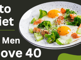 Ketogenic diet for men above 40