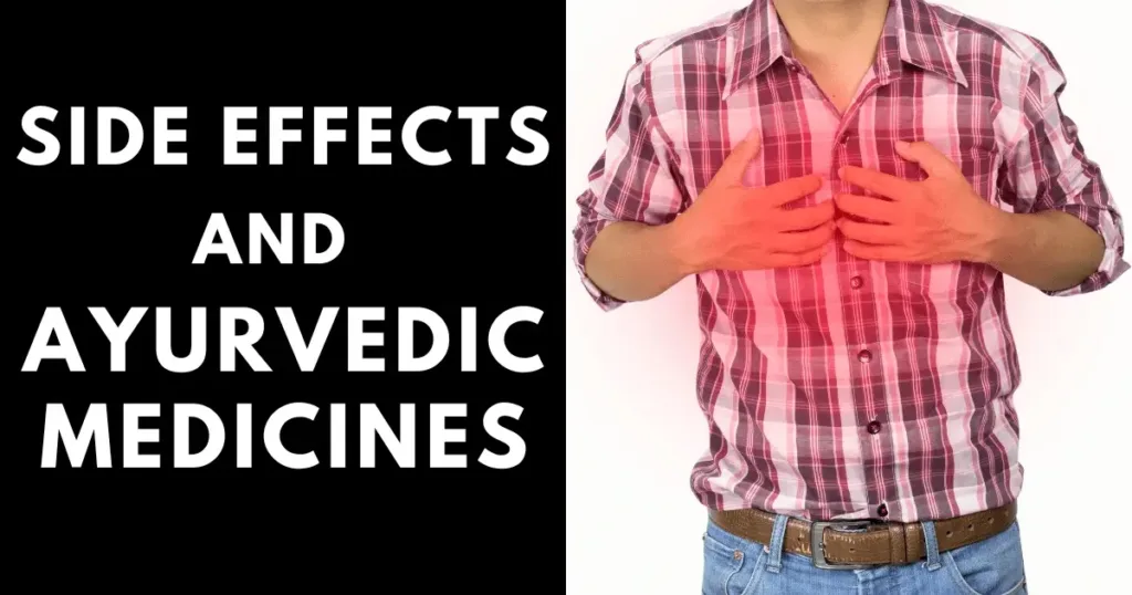ayurvedic medicines side effects