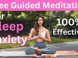 Free Guided Meditation for Anxiety and sleep