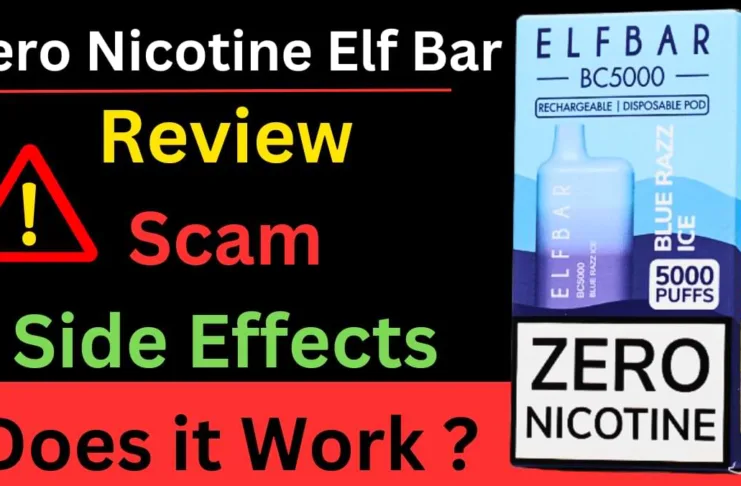 Zero Nicotine Elf Bar Review